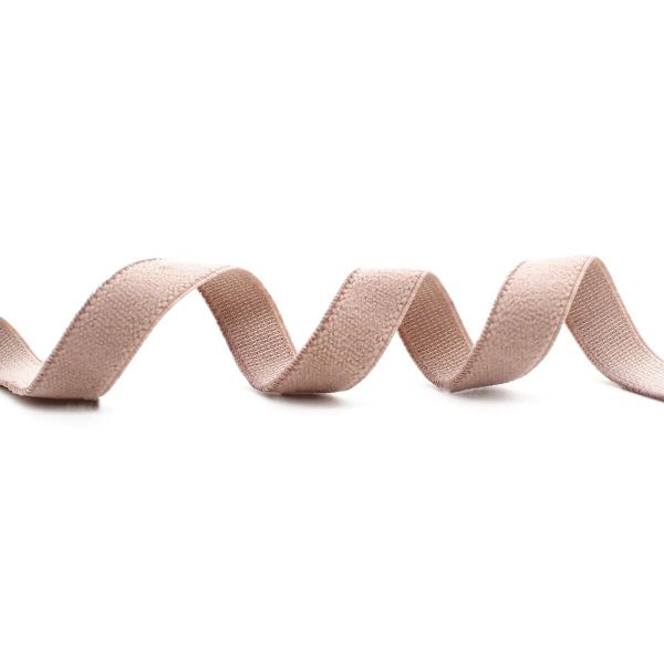 Резинка бельевая (отделочная) 12.0 мм / 50 метров, бледный серо-бежевый