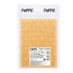 Плюш (ткань) Peppy 02 PEVD 309 г/м², 48х48 см, 23 горчичный