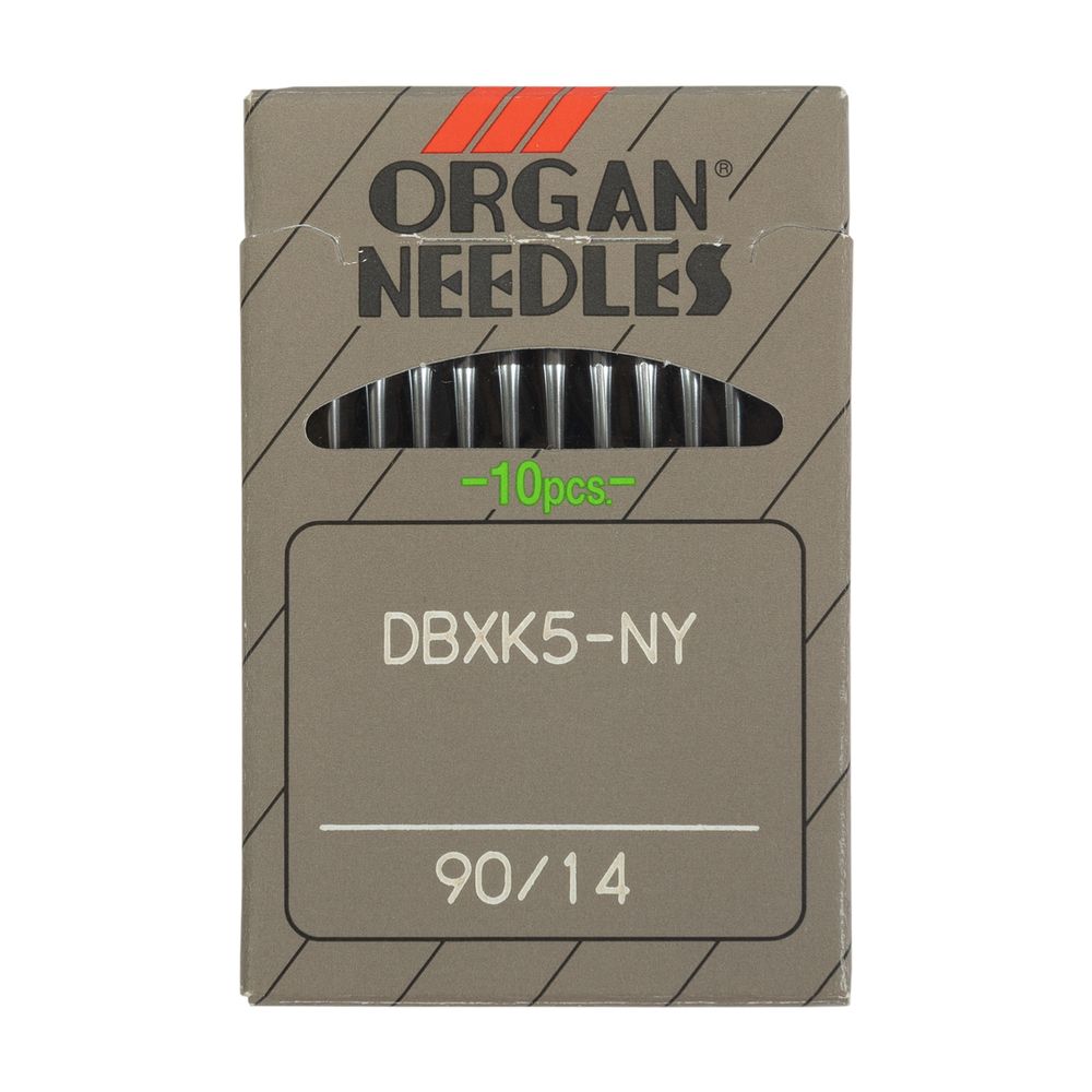 Иглы для промышленных швейных машин Organ DBхK5, 10 шт, 090