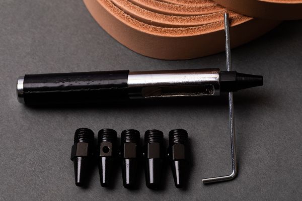 Пробойник ручной, 6 насадок, Micron PHM-02