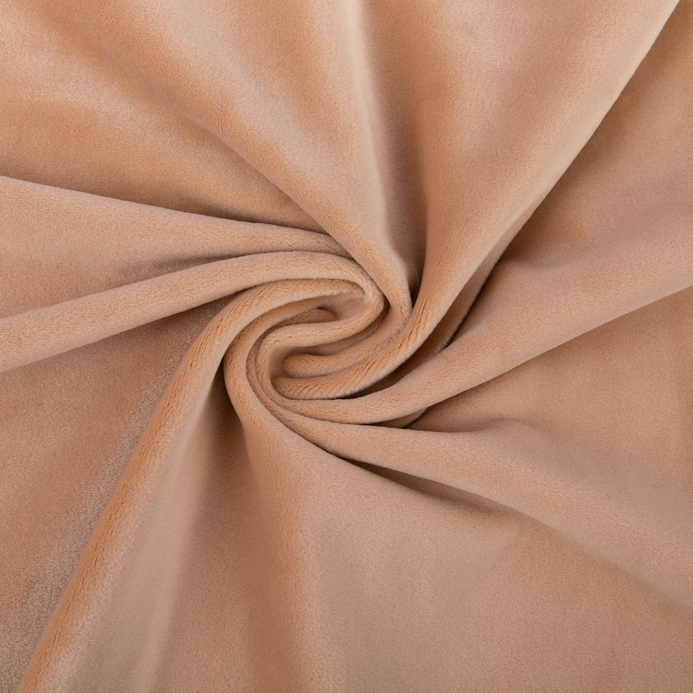 Микровелюр 160х150 см, 152 бежевый, Gamma MCV