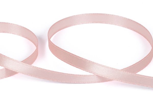 Лента атласная 1-сторонняя 6.0 мм / 33±2 метра, №521L(13-1513) розовый, Gamma
