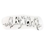 Термотрансфер M №02, 1 шт, M-223 коты 20х7 см, Gamma "M" №02