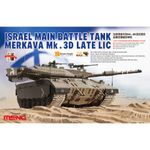 Модель сборная: танк, MERKAVA Mk.3D LATE LIC 1/35, Meng TS-025