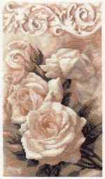 Набор для вышивания нитками Panna, Романс, 14х25,5 см