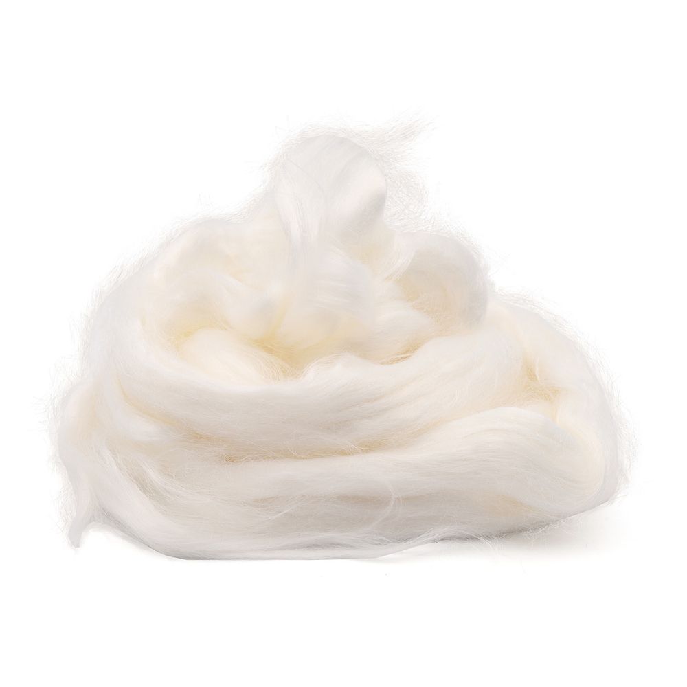 Шерсть для валяния вискоза 100%, 50 гр. (166 суровый)