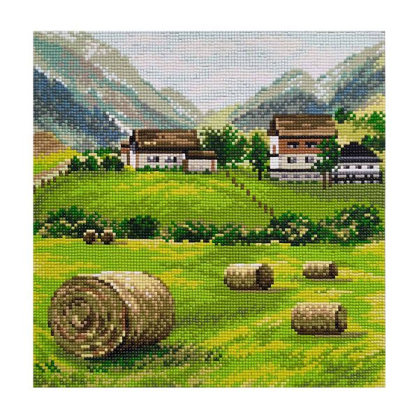 Алмазная (кристальная) мозаика Овен, Тоскана 30х30см