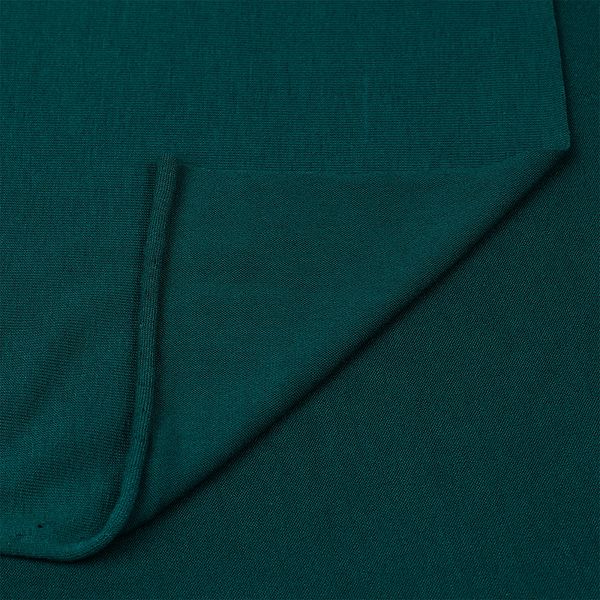 Вискоза трикотажная 210 г/м², 185 см / 1 метр, ШН-210955-10 цв.петроль (60982)