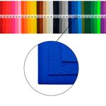 Фетр листовой жесткий 1.0 мм, 20х30 см, 10 шт, цв. 675 синий