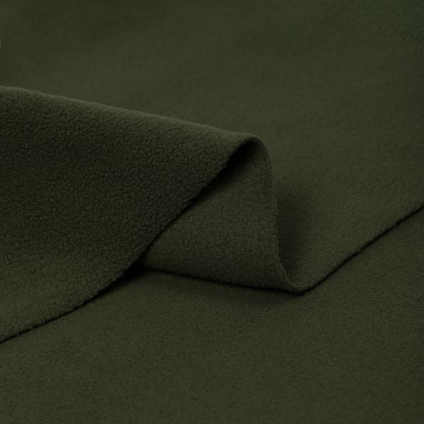 Флис 2-сторонний 190 г/м², 150 см / 2 метра, TBY-0059-078.2, цв.S078 олива
