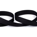 Стропа (ременная лента) 20 мм / 50 метров, толщ. 0.96 мм, [12.75 г/пог.м], 100% п/а, 000 черный, Gamma 9с764