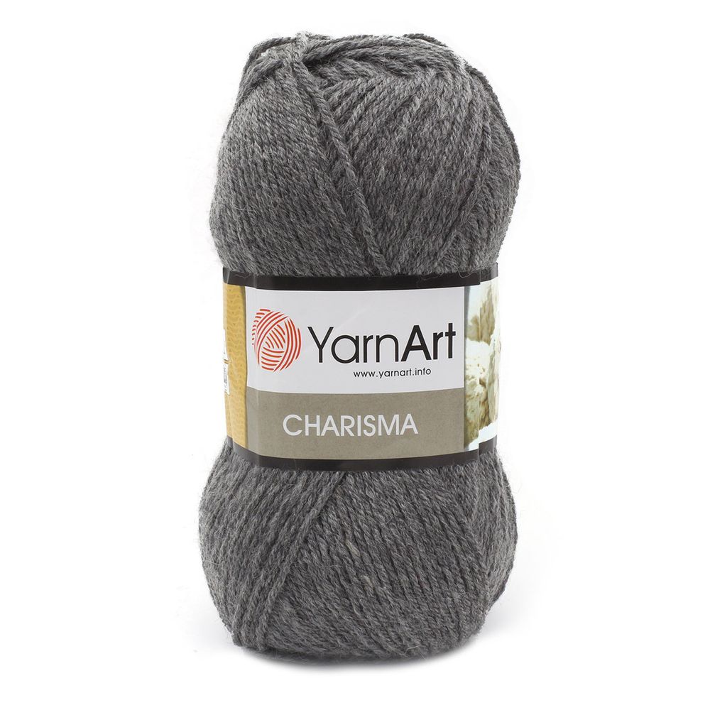 Пряжа YarnArt (ЯрнАрт) Charisma / уп.5 мот. по 100 г, 200м, 179 серый
