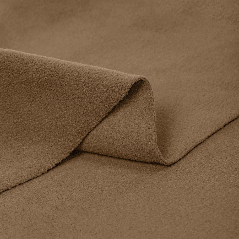 Флис 2-сторонний 190 г/м², 150 см / 2 метра, TBY-0059-296.2, цв.F296 тем.бежевый