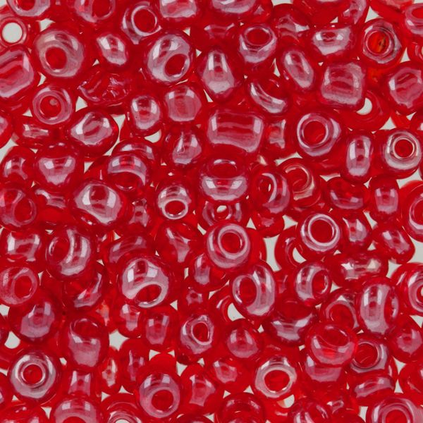 Бисер Zlatka 8/0 (2.9 мм), 100 г (10х10 г), №0105B св.красный, GR