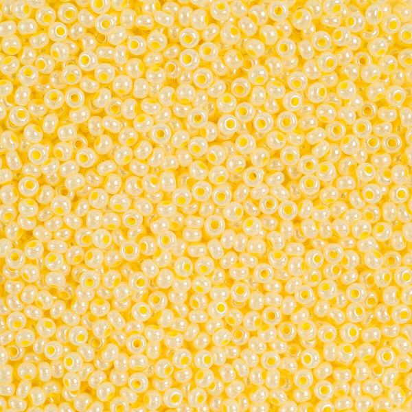 Бисер Preciosa Pearl Color lined 10/0 (2.3 мм), 100 г (5х20 г), круг.отв.