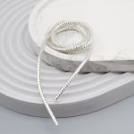 Трунцал зигзаг Серебро 2,5 мм, 5±0.1 грамм, ТЗ003НН25