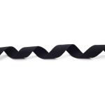 Тесьма (лента) киперная п/э+виск. 22 мм / 50 метров, 07-1019 (10 черный)