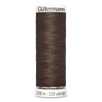 Нитки универсальные Gutermann Sew-all 100 (200 метров), 5 кат. | 252 коричневая сепия