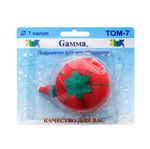 Подушечка для игл Помидор 7 см, красный, Gamma ТОМ-7