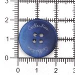 Пуговицы 4 прокола 32L (синий), 36 шт, 558082-3