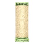 Нитки отделочные Gutermann Top Stitch, 30м, 610 св.кремово-желтый, 5 катушек