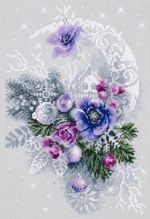 Набор для вышивания нитками Чудесная игла, Зимние сны, 18х27 см