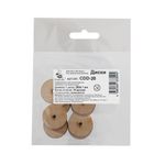 Диски из фанеры для суставов мишек Тедди ⌀20 ±0.1 мм, 100 шт, HobbyBe CDD-20