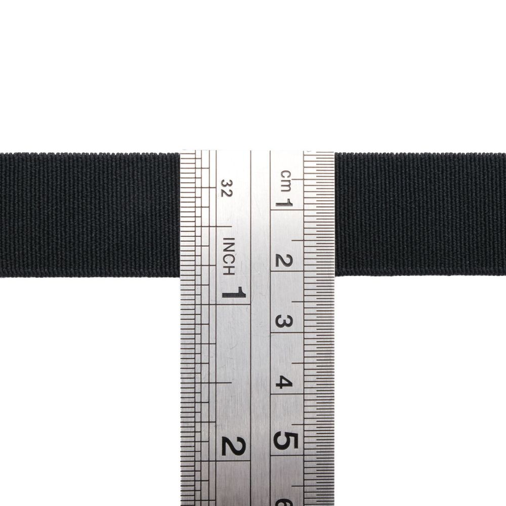 Резинка башмачная 20.0 мм / 25 метров, черный