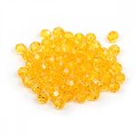 Бусины акрил ⌀10 мм, MG.3241-21 цв.21 желтый уп.50 г, Magic4Hobby