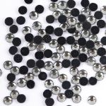 Стразы клеевые акрил 2.7-2.9 мм, 144 шт, 019 св.серый (bl.diamond), Zlatka RS/144