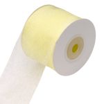 Лента капроновая (органза) 50.0 мм / 22.86±1 метров, шампань