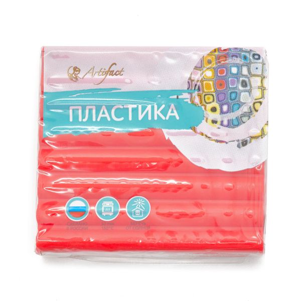 Полимерная глина Artifact, цв.112 классический алый, 56 г