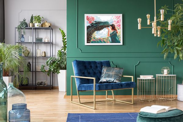 Картина по номерам Фрея, Принцесса драконов, 50х40 см