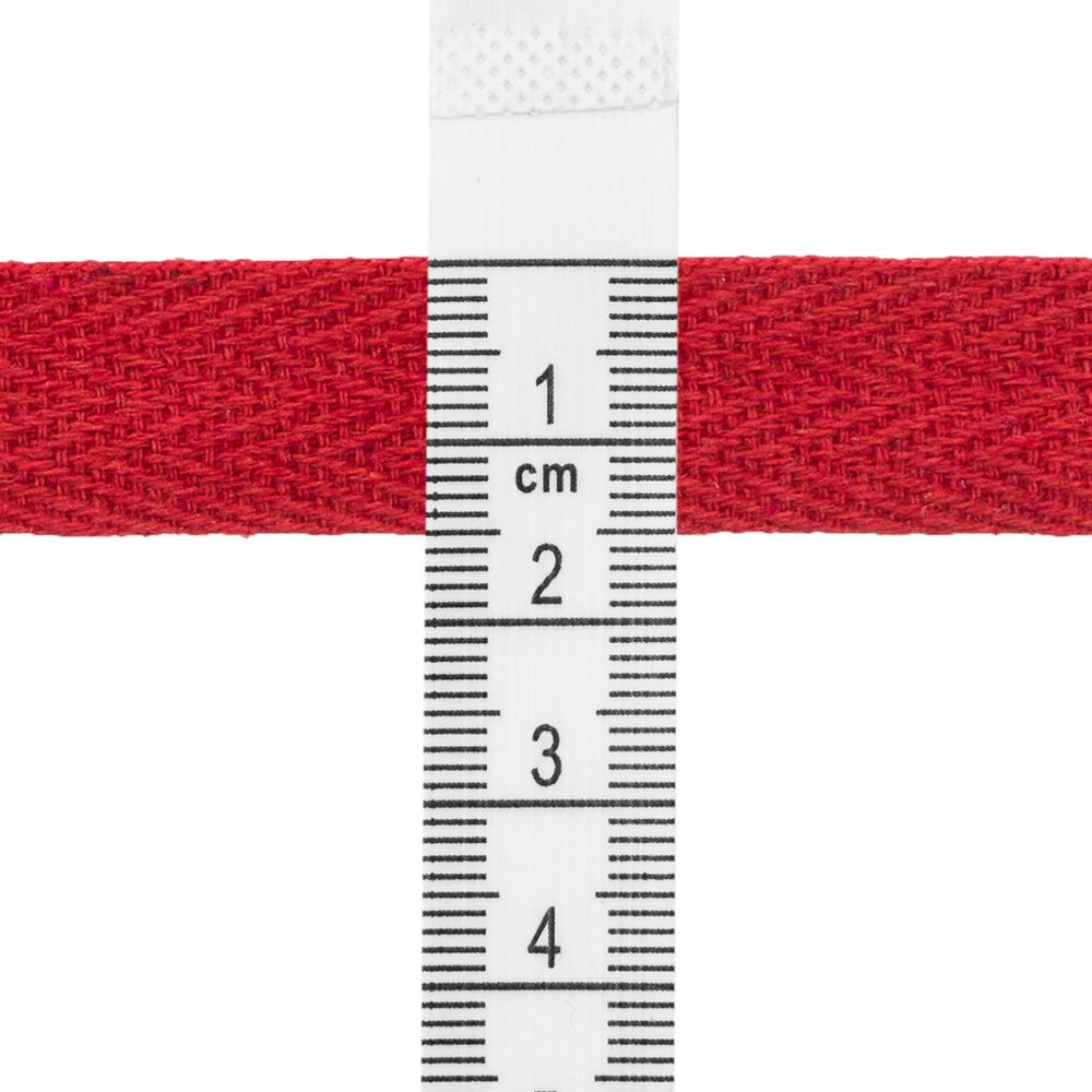 Тесьма (лента) киперная (100 х/б) 15 мм / 45.72 метра, 16 красный, 6190-2024