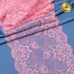 Кружево бельевое эластичное 180 мм / 3 метра, TBY.L838, цв.134 нежно-розовый, Kruzhevo