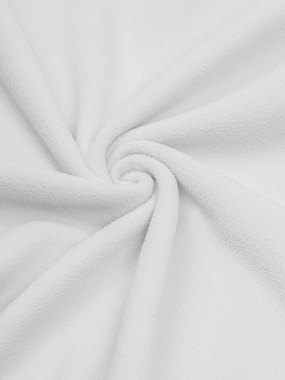 Флис 2-сторонний 240 г/м², 150 см / 10 метров, N-TBY-0240-F101, цв.F101 белый