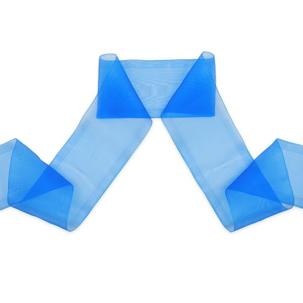 Лента для бантов (капрон) 11 см, 25 м (василек) С3503