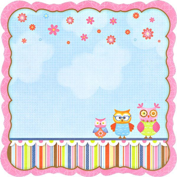 Бумага для скрапбукинга 190 г/м², 30х30 см, 10 шт, (190)072 Сова, Mr.Painter PSL