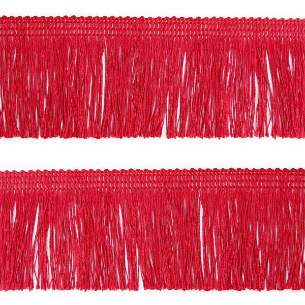 Бахрома отделочная 63.0 мм / 25 метров, 171 красный
