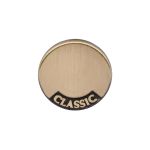 Кнопка Альфа (S-образная) ⌀12.5 мм, 36 шт, металл, нерж., 12 шлифованная бронза, MIKRON JK 001