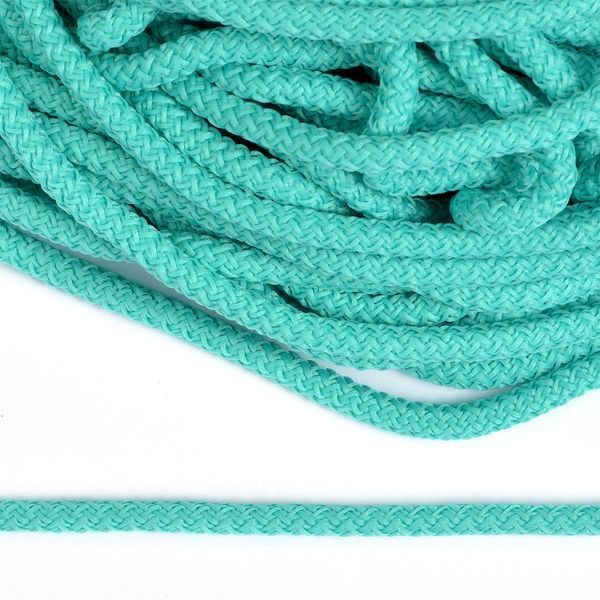 Шнур круглый полиэфир ⌀5.0 мм / 200 метров, 1с-50/35 с наполнителем, 054 тополевый