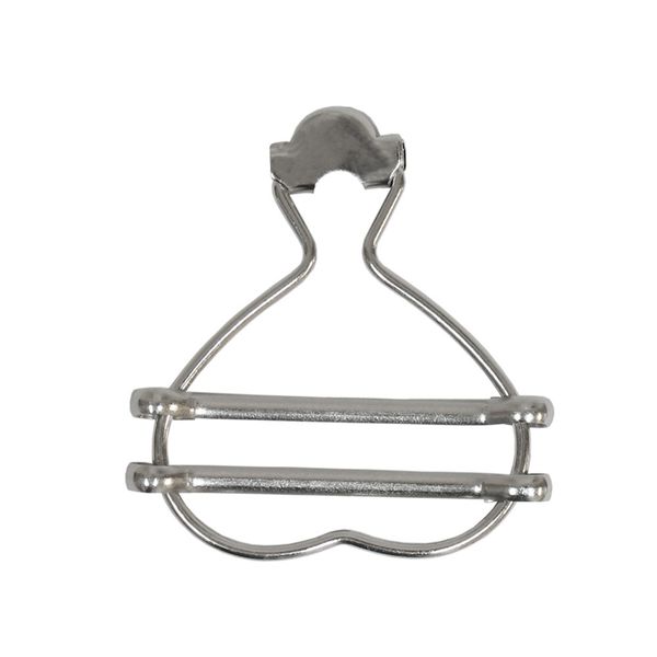 Застежка для комбинезона 35 мм, ⌀40 мм, 10 шт, 04 никель, Micron GH 305/40/10