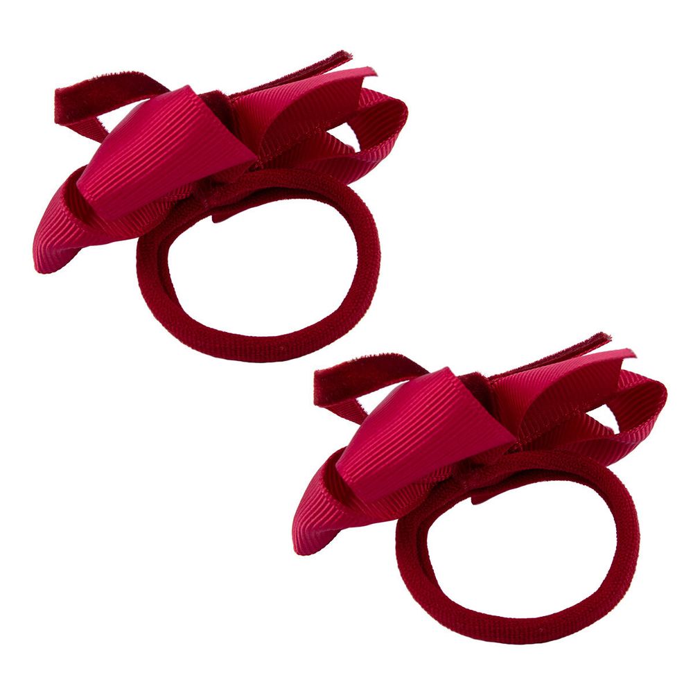 Набор резинок для волос, 10 шт, №02 бордовый, Cherry Mary DR07004