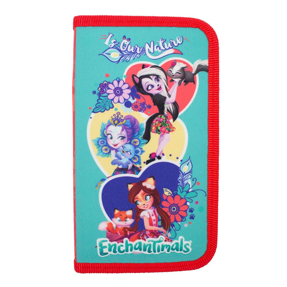 Пенал корпусный Enchantimals, 19*11 см, 88642 /TOS/