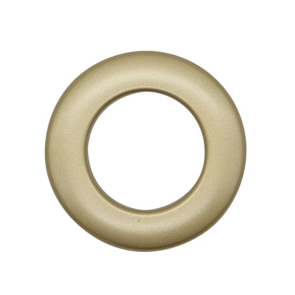 Люверсы шторные ⌀25 мм, цвет № 6 светлое матовое золото, 10 шт