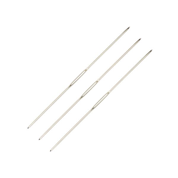 Иглы ручные двусторонние гобеленовые №24, 3 шт, Micron KSM-512
