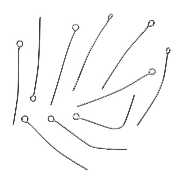 Штифт с петлей 40 мм, 50 шт/упак, Astra&Craft (Черный никель) 4AR261/262