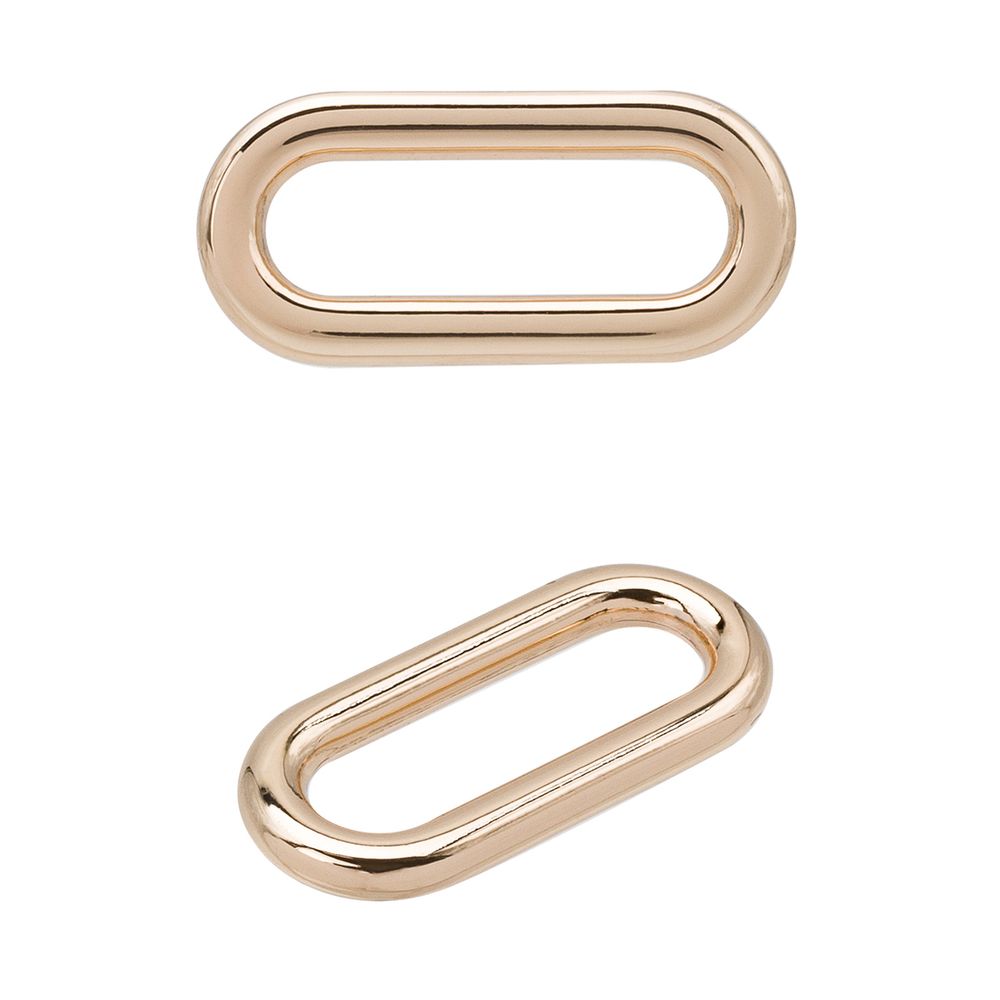 Рамка металл литая 20.0 мм золото, MB2341, 6 шт