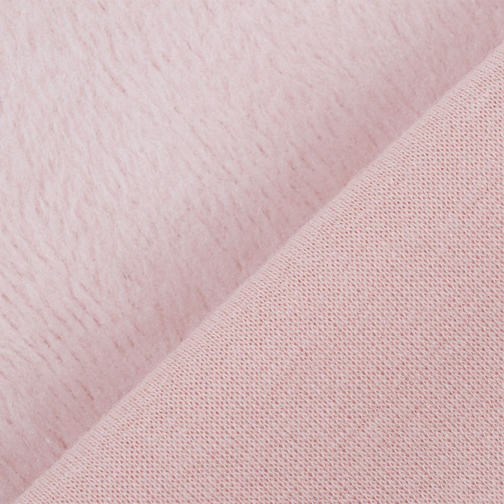 Плюш (ткань) трикотажный 390 г/м², 160 см / рул. 5 метров, 11-2511 св.розовый, Gamma PLF