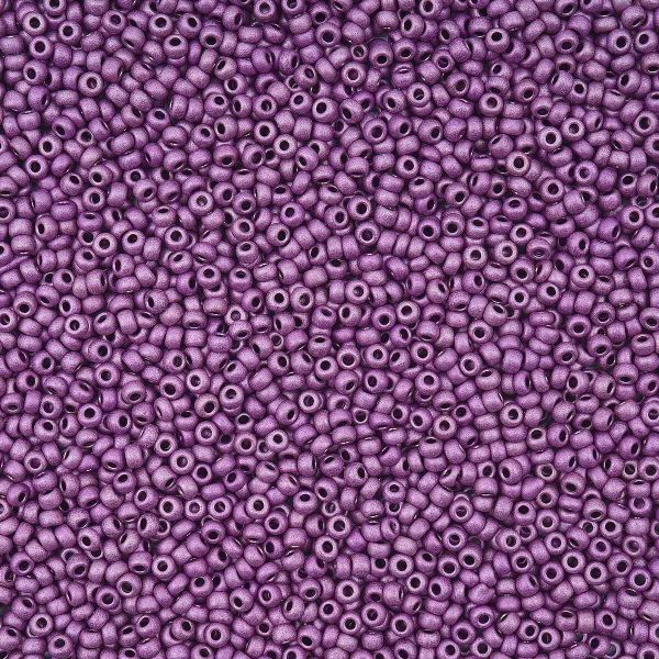 Бисер Preciosa металлик terra матовый 10/0 (2.3 мм), круг.отв., 50г, (18528)